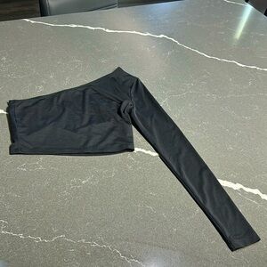 Cropped one-shoulder Long sleeve Top